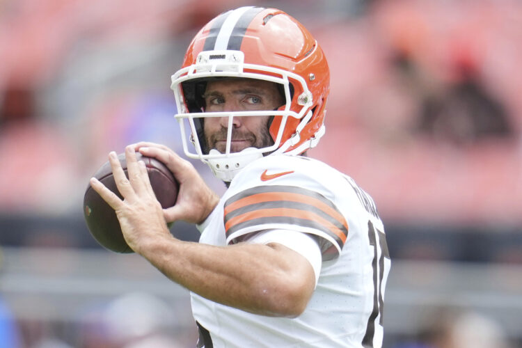 Browns’ Flacco joins unique group of QBs over age 40